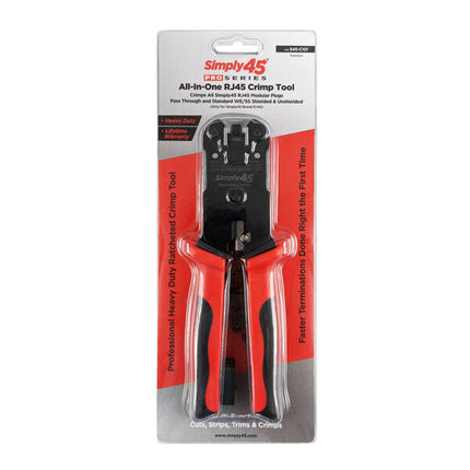 SCP Simply45 ProSeries All-In-One RJ45 Crimp Tool