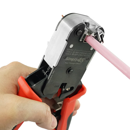 SCP Simply45 ProSeries All-In-One RJ45 Crimp Tool