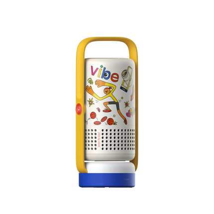 Videoproiector Portabil XGIMI Vibe One, 1080p Full HD, LED, 250 ISO Lumeni, Baterie Încorporată 1,2h, Google TV cu Netflix, JBL 2×3W, Stand 160°, Mod Ambient Light 8 Culori, Design Lanternă