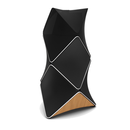 Beolab 90 Black Silver, văzută din lateral stânga