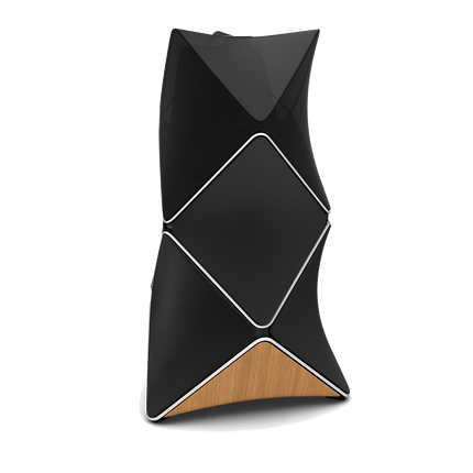 Beolab 90 Black Silver, rotită 60° la dreapta