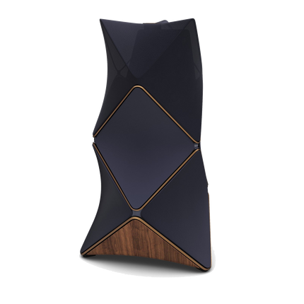 Beolab 90 Parisian Night Blue, rotită 60° la stânga