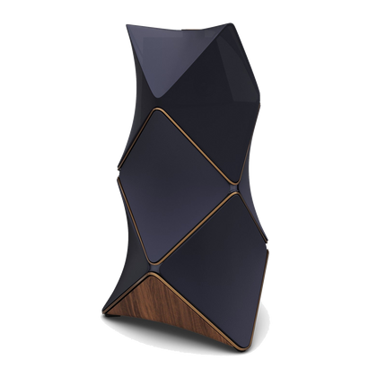 Beolab 90 Parisian Night Blue, văzută din lateral dreapta
