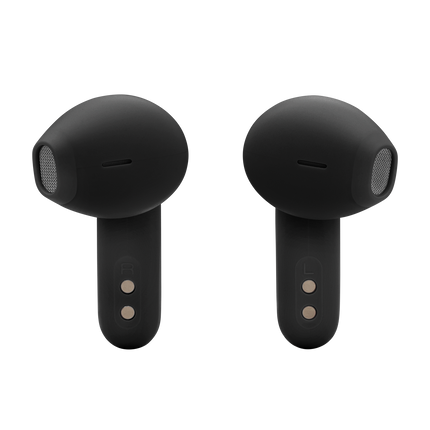 Căști JBL Wave Flex 2 (negru): perechea de căști văzută dinspre ureche