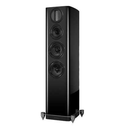 Wharfedale Aura 3 — finisaj Black, fundal transparent