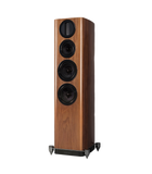 Wharfedale Aura 3 — finisaj Walnut, fundal transparent