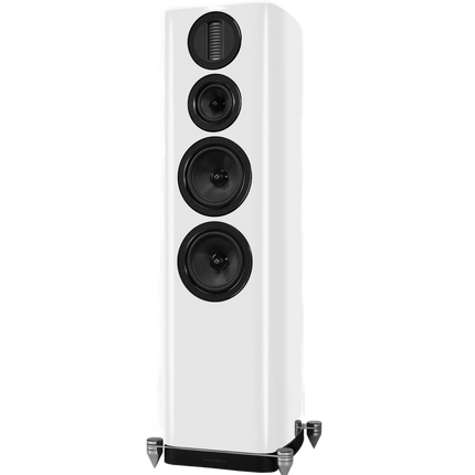 Wharfedale Aura 4 — finisaj White, fundal transparent