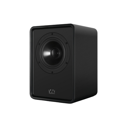 Wharfedale Denton 1S — finisaj Black, fundal transparent