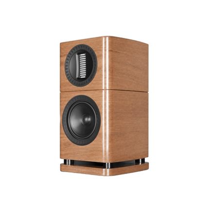 Wharfedale Elysian 1R — finisaj Walnut, fundal transparent