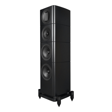 Wharfedale Elysian 3R — finisaj Black, fundal transparent