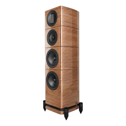 Wharfedale Elysian 3R — finisaj Walnut, fundal transparent