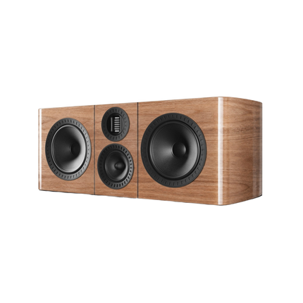 Wharfedale Elysian CR — finisaj Walnut, fundal transparent