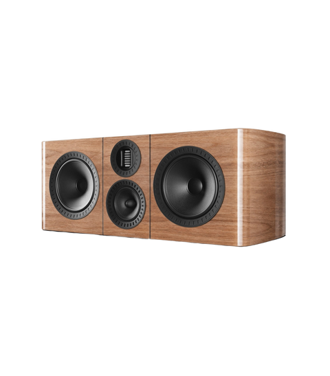 Wharfedale Elysian CR — finisaj Walnut, fundal transparent