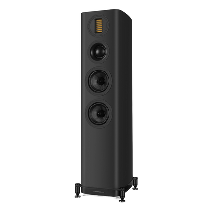 Wharfedale EVO 5.3 — finisaj Black, fundal transparent