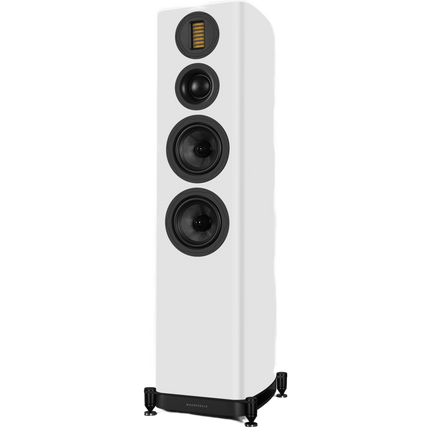 Wharfedale EVO 5.4 — finisaj White, fundal transparent