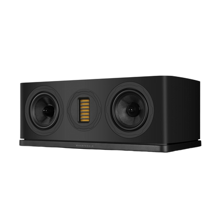 Wharfedale EVO 5.C — finisaj Black, fundal transparent