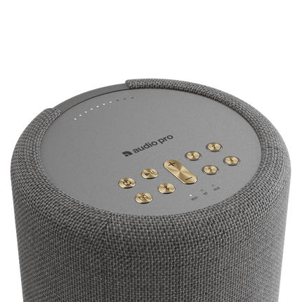 Audio Pro A10 MkII W, finisaj Dark Grey, vedere de sus