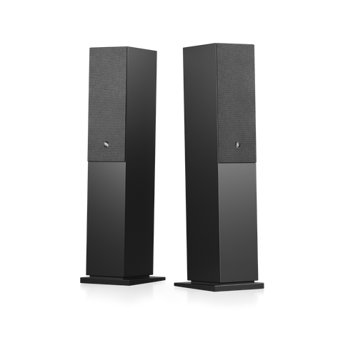 Audio Pro A48 W, finisaj Black, vedere din unghi