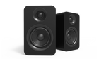 Perechea Kanto Audio YUP4 neagră, văzută din față