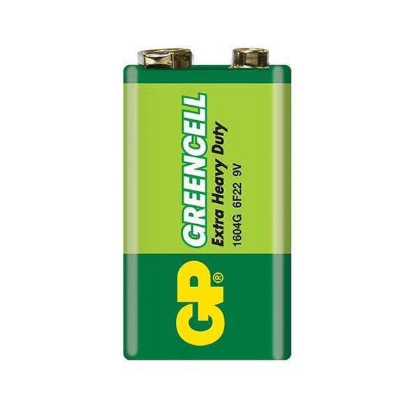 Baterii GP GREENCELL 9V (6F22), blister 1pcs