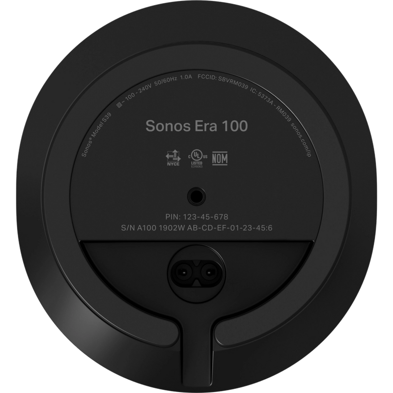 Boxa activa Sonos Era 100 WiFi, Multiroom, Bluetooth, Asistent vocal