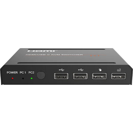 DVDO Switcher 2x1 HDMI și USB-C (18 Gbps/KVM) Switcher 21-USBC