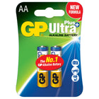 Baterii GP Ultra Plus Alkaline AA (LR6), blister 2pcs