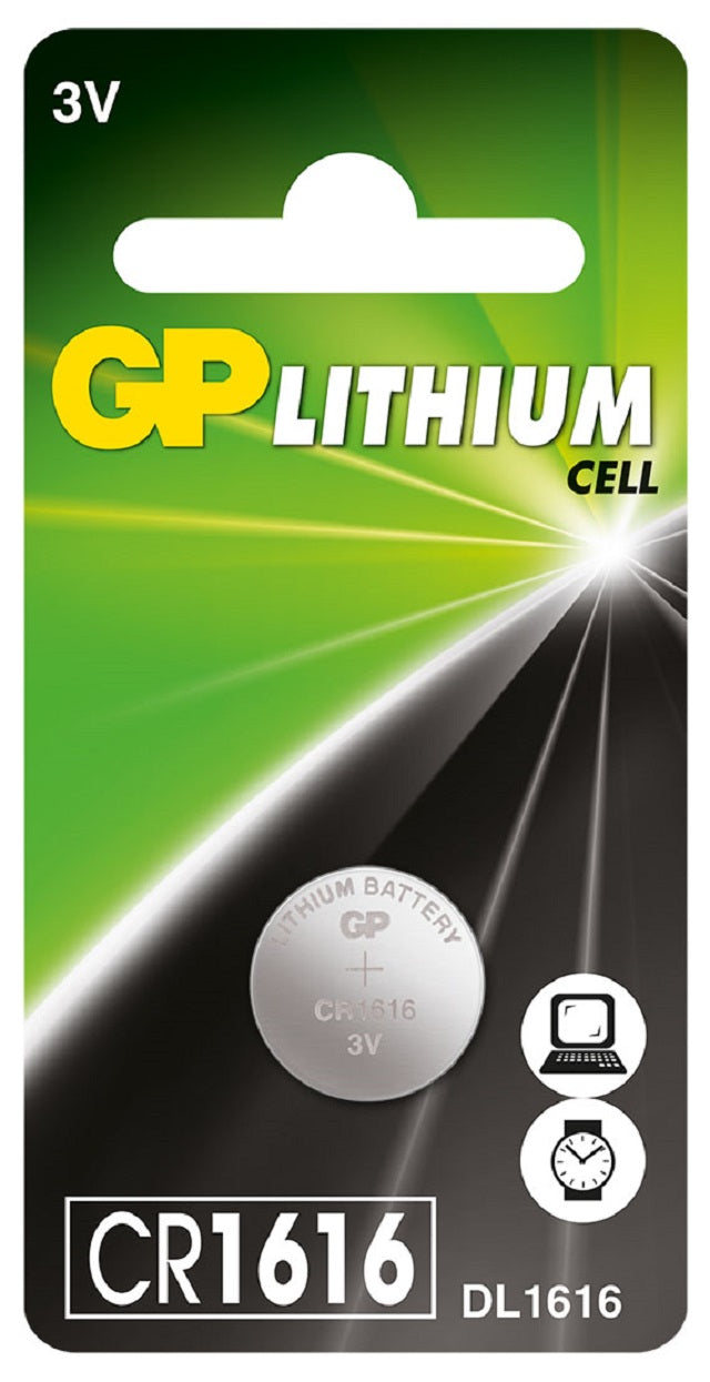 Baterii litiu GP Lithium CELL CR1616, 3V, blister 1 buc