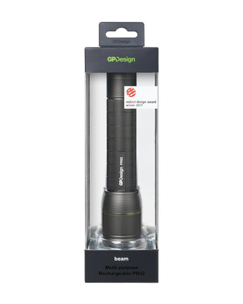 Lanterna reincarcabila GP GPDesign PR52 Multi-purpose, 450 lm, 1x18650 Lithium ion 2600mAh