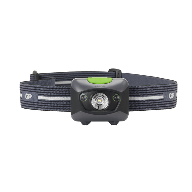 Frontala GP XPLOR PH14, Lumina alba si rosie, 200lm, 3xAAA