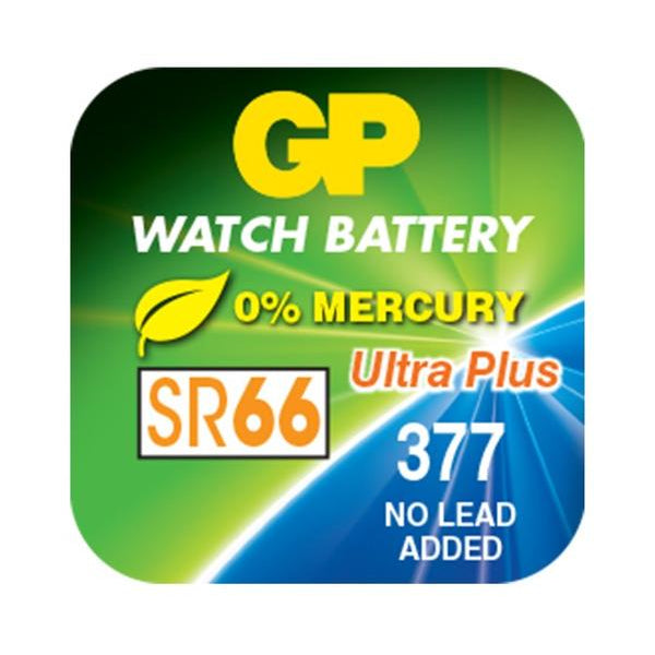 Baterii GP Watch Silver Oxide 377, 1pcs