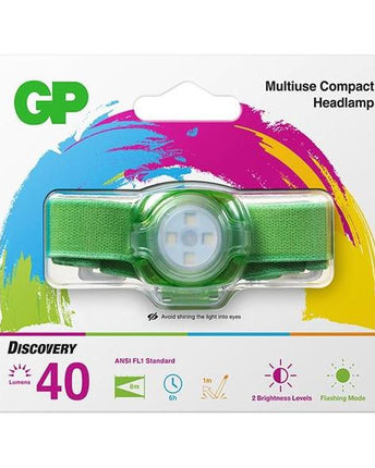 Frontala GP Discovery CH31 pentru copii, 40lm, 2xCR2025