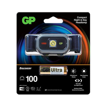 Frontala GP Discovery CH33, 100 lm, 1xAA