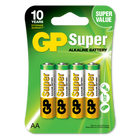 Baterii GP Super Alkaline AA (LR6), blister 4pcs