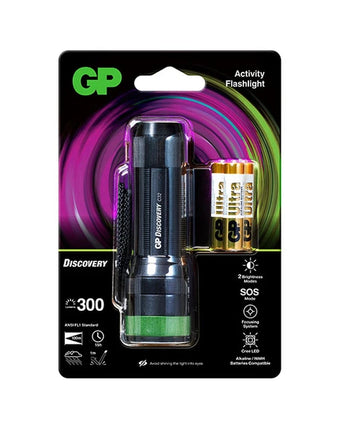 Lanterna GP Discovery C32 Outdoor, 300lm, 3xAAA