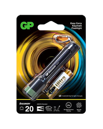 Lanterna GP Discovery breloc CK12, 20lm, 1xAAA