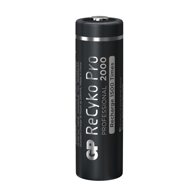 Baterii reincarcabile GP ReCyko Pro AA 2000mAh (R6), ambalaj reciclabil 2pcs