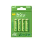 Baterii reincarcabile GP ReCyko AA 1300mAh (R6), ambalaj reciclabil 4pcs
