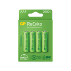 Baterii reincarcabile GP ReCyko AA 2600mAh (R6), ambalaj reciclabil 4pcs