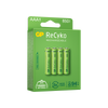 Baterii reincarcabile GP ReCyko AAA 850mAh (R03), ambalaj reciclabil 4pcs