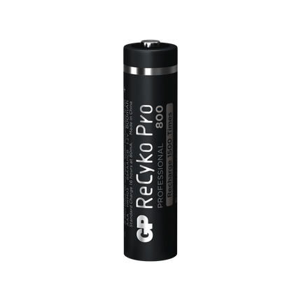 Baterii reincarcabile GP ReCyko Pro AAA 800mAh (R03), ambalaj reciclabil 4pcs