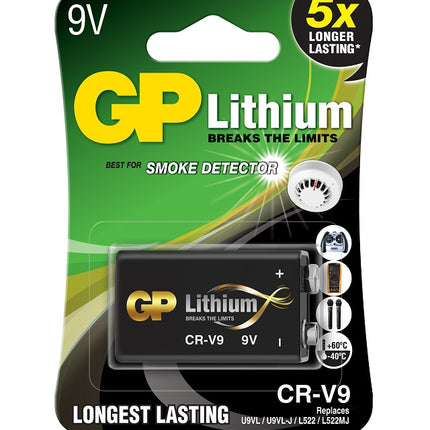 Baterii litiu GP Lithium CR-V9, 9V, blister 1 buc