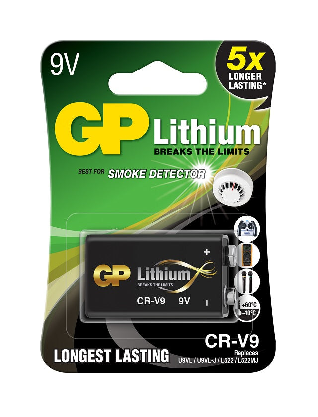 Baterii litiu GP Lithium CR-V9, 9V, blister 1 buc