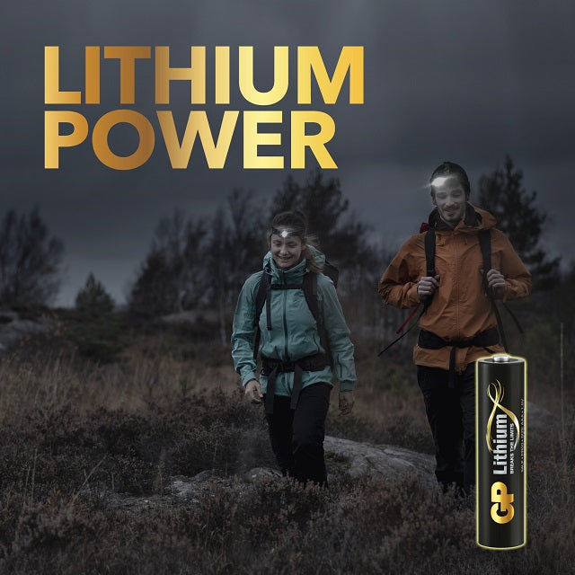 Baterii litiu GP Lithium AAA, FR03, 1.5V, blister 2 buc