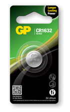 Baterii litiu GP Lithium CELL CR1632, 3V, blister 1 buc