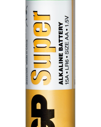 Baterii GP Super Alkaline AA (LR6), blister 6pcs