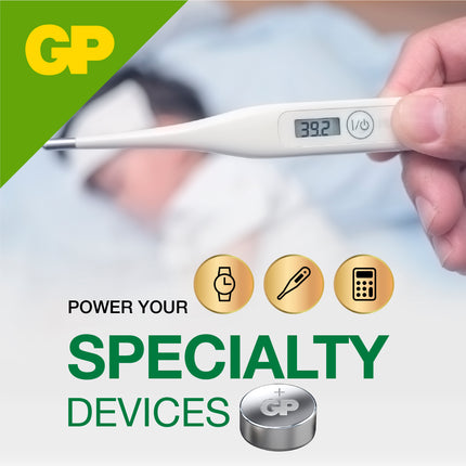 Baterii GP Alkaline  CELL 177, LR626, AG4, 1.5V, blister 10 buc
