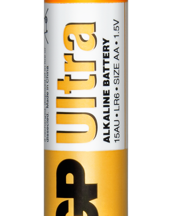 Baterii GP Ultra Alkaline AA (LR6), blister 2pcs