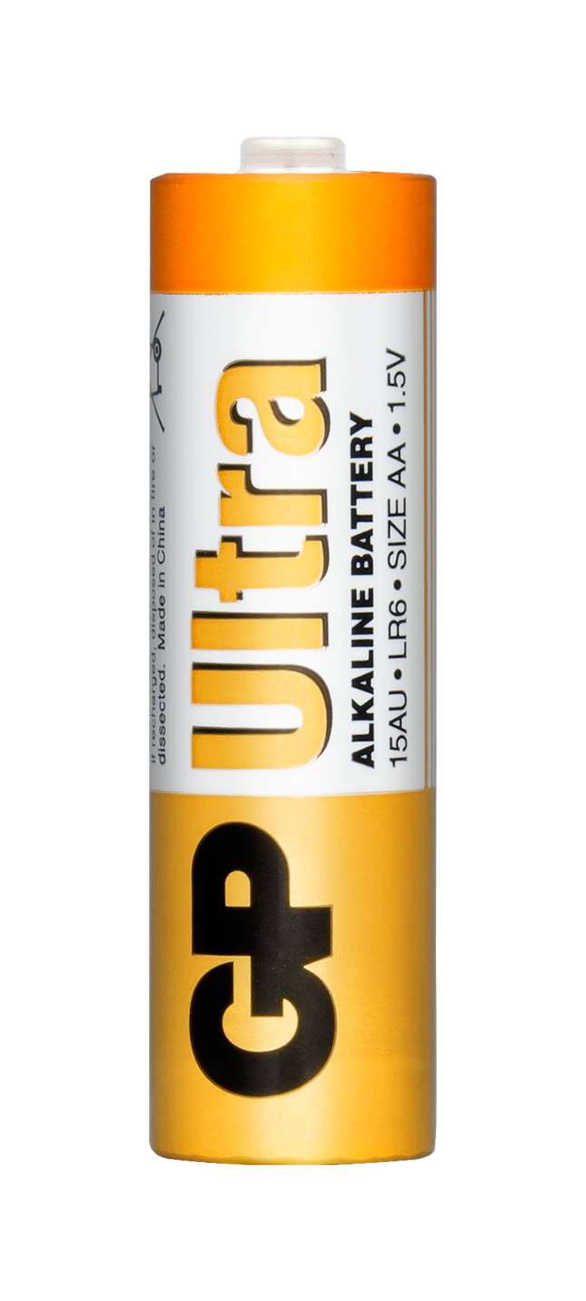 Baterii GP Ultra Alkaline AA (LR6), folie 2pcs