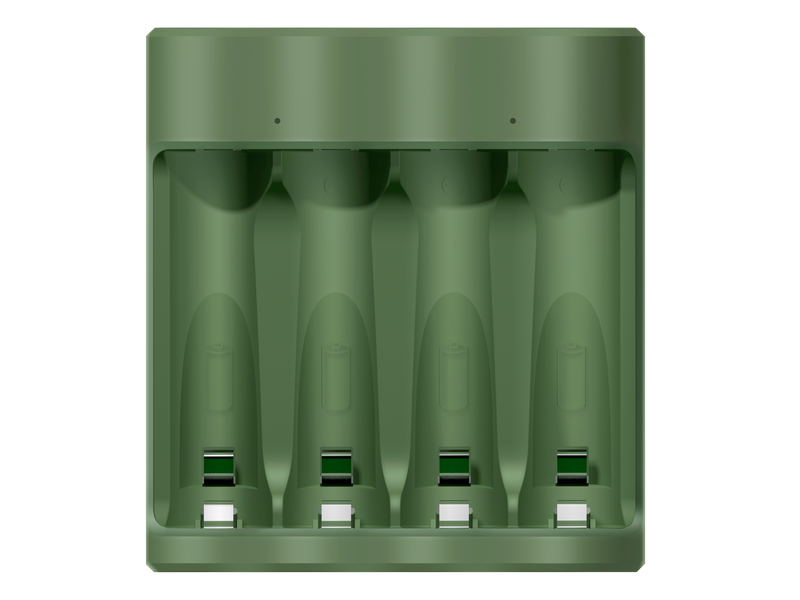 Incarcator acumulatori GP ReCyko Everyday B421 (USB si Wall Charger) + 4 acumulatori ReCyko AA 2600mAh